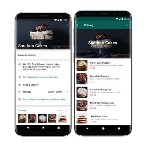 WhatsApp Business Catalogue